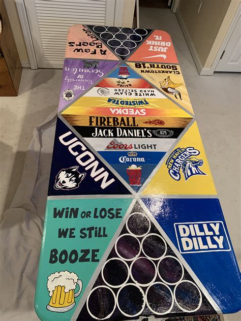 beer pong table ideas